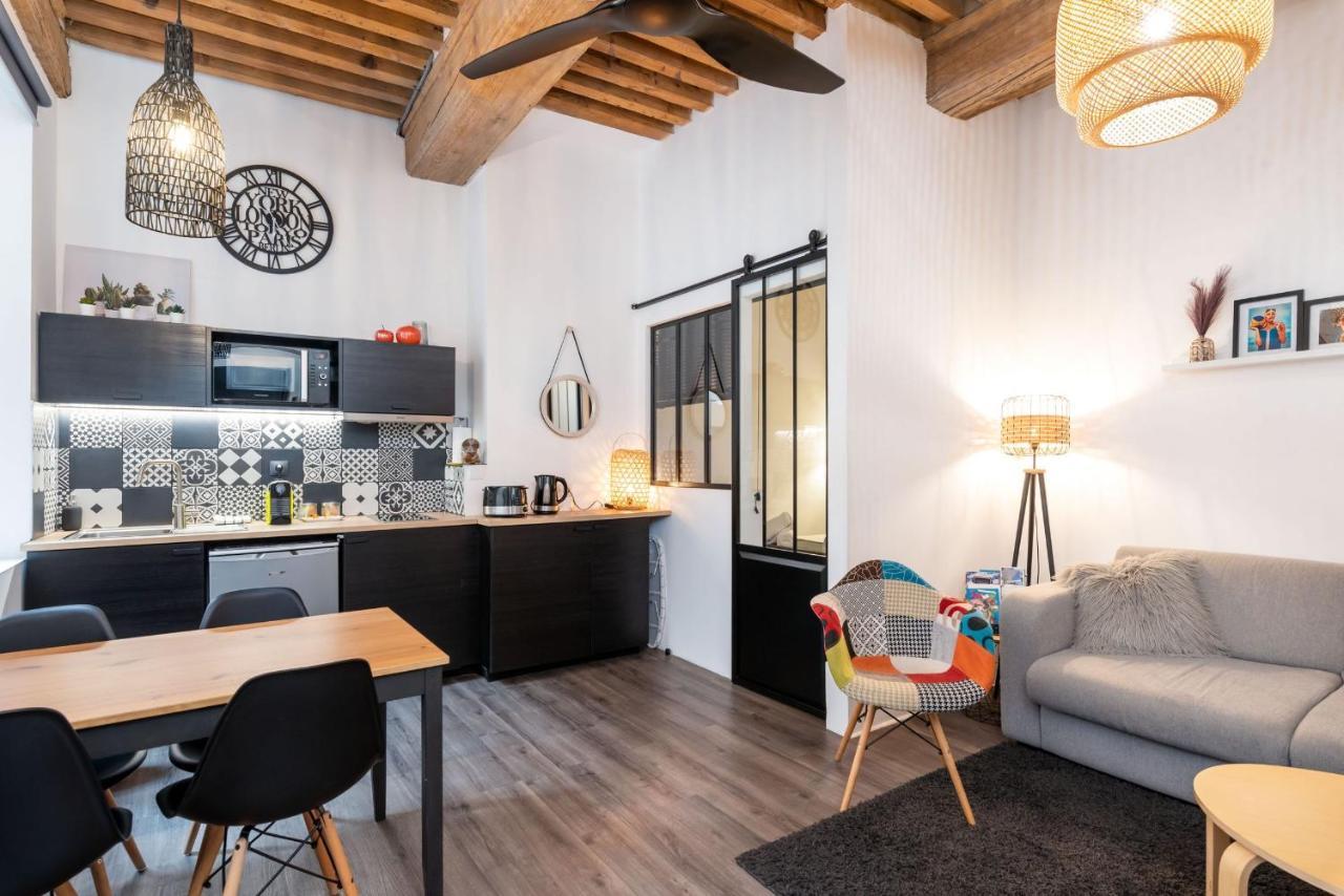 Le 14 Sathonay Appartement Lyon Buitenkant foto